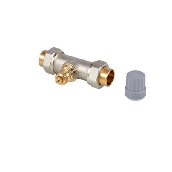 Danfoss RA2000 Valve Straight Sweat Union 3/4" 013G8044