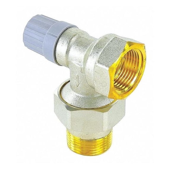 Danfoss Thermostatic Radiator Valve,Angle Body 013G-8024