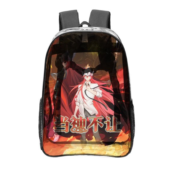 Dang Shen Bu Rang Transparent Backpack - Guard Dog Security, Durable and Lightweight, Waterproof Design, Comfortable Straps