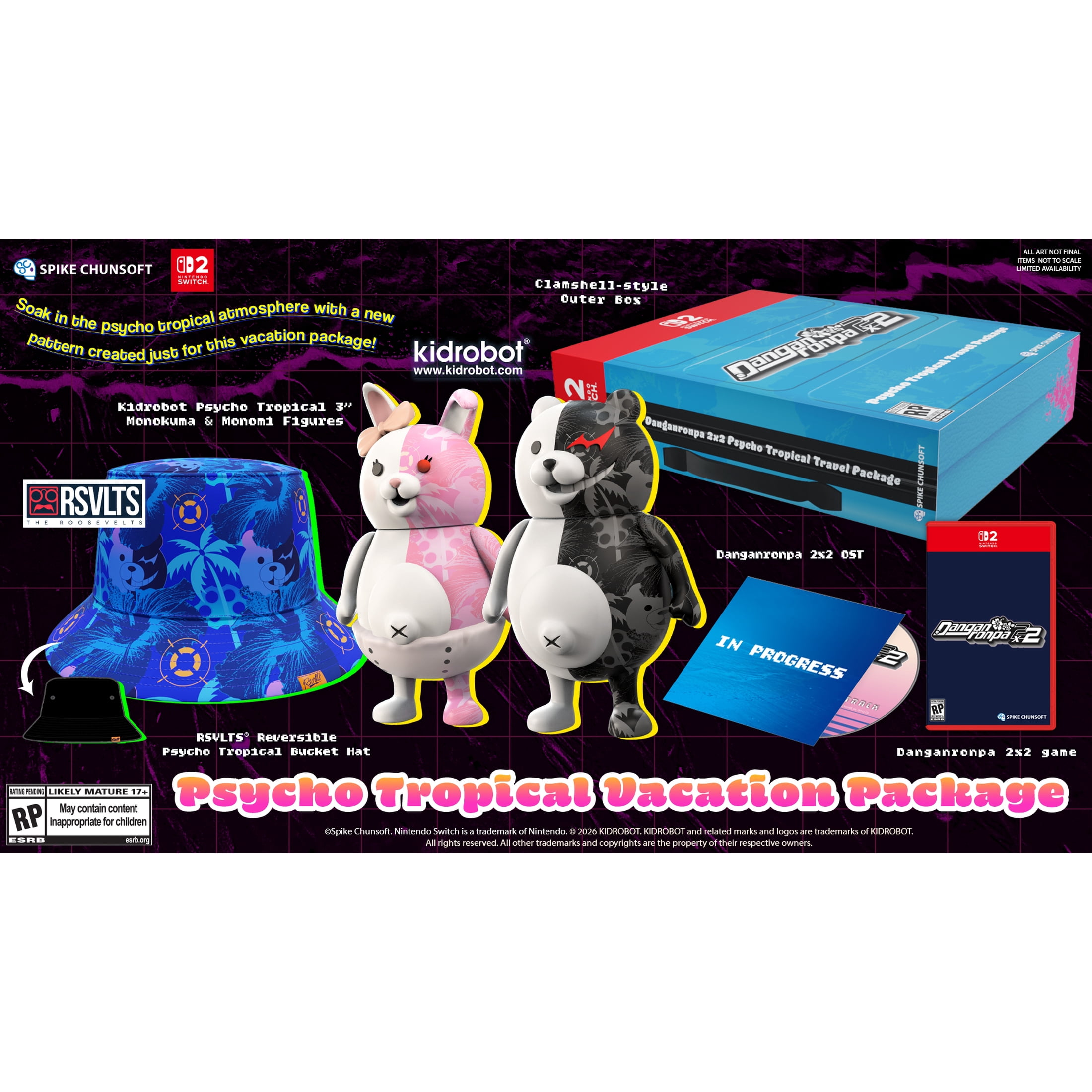 Danganronpa 2x2: Psycho Tropical Vacation Package - Nintendo Switch 2 Game