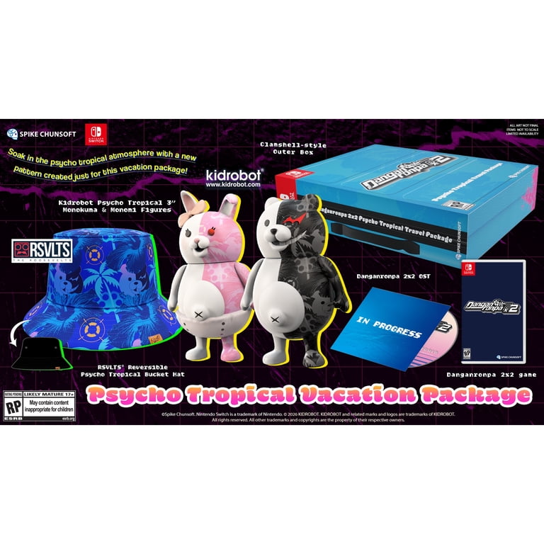 Danganronpa 2x2: Psycho Tropical Vacation Package - Nintendo