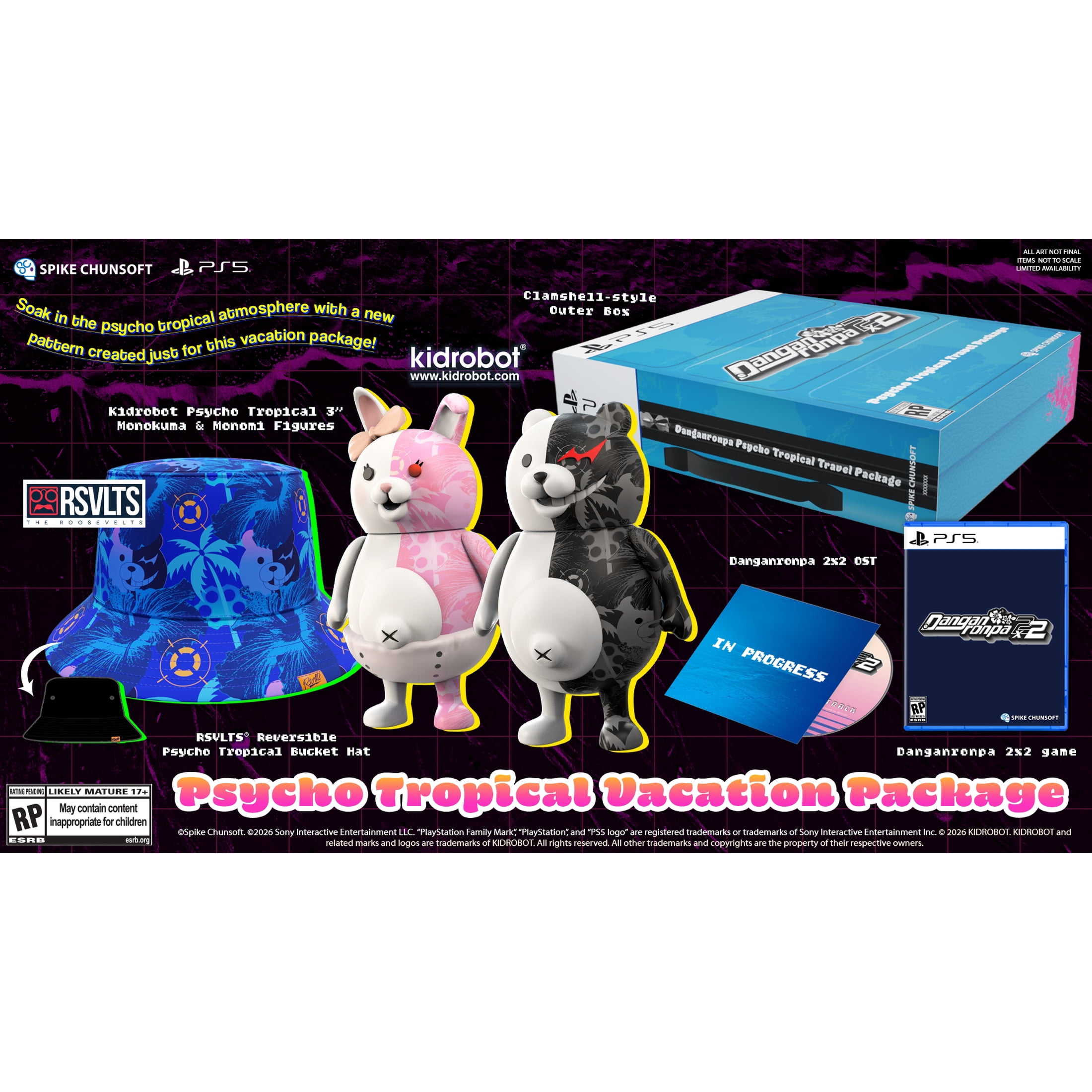 Danganronpa 2x2: Psycho Tropical Vacation Package - PlayStation 5 Game