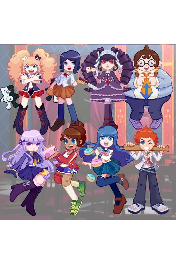 Danganronpa Keychains: Double - Sided Epoxy (1 keychain)