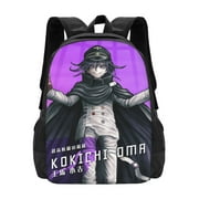 Danganronpa Kokichi Oma Backpack,3d Print Laptop Backpack Lightweight Casual Daypack Bookbag 16.5 In