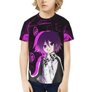 Danganronpa Kokichi Oma Kids T-Shirt 3d Printed Graphic T-Shirts Boys And Girls Short Sleeve Shirts For Youth Kids X-Small