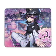 Danganronpa Kokichi Oma Mouse Pad,Small Gaming Mousepad,Non-Slip Rubber Base And Stitched Edges Desk Mat For Computer Home Office Work And Study 7 X 8.6 In