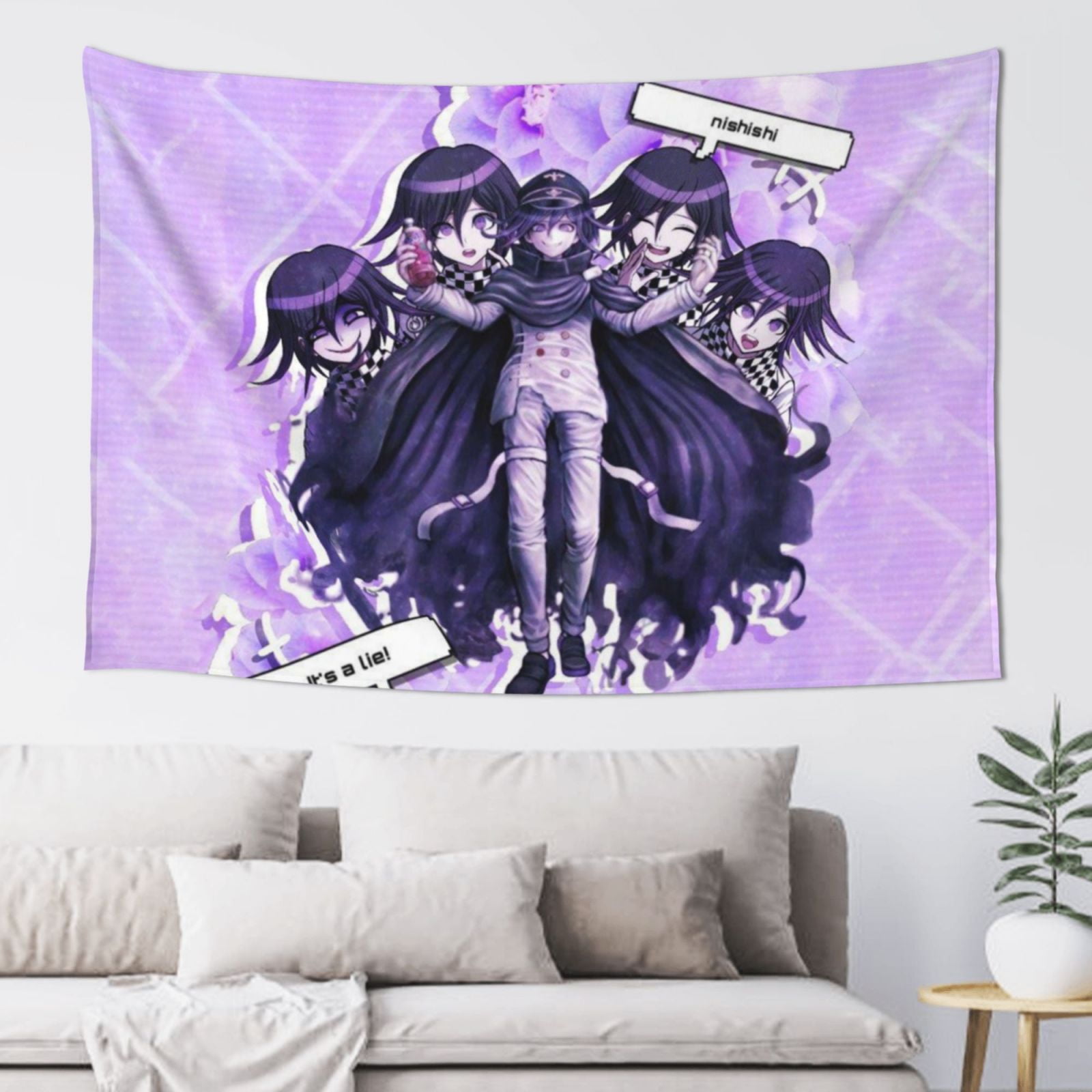 Danganronpa Kokichi Oma Tapestry Wall Hanging Home Decoration Wall ...
