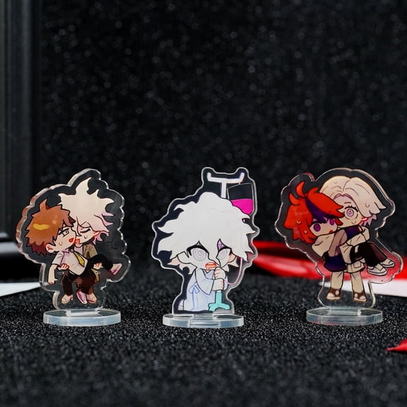 Danganronpa Mini Acrylic Standee Set | Cute Chibi Nagito Komaeda Desk Display & Collectible Gift (1 standee)