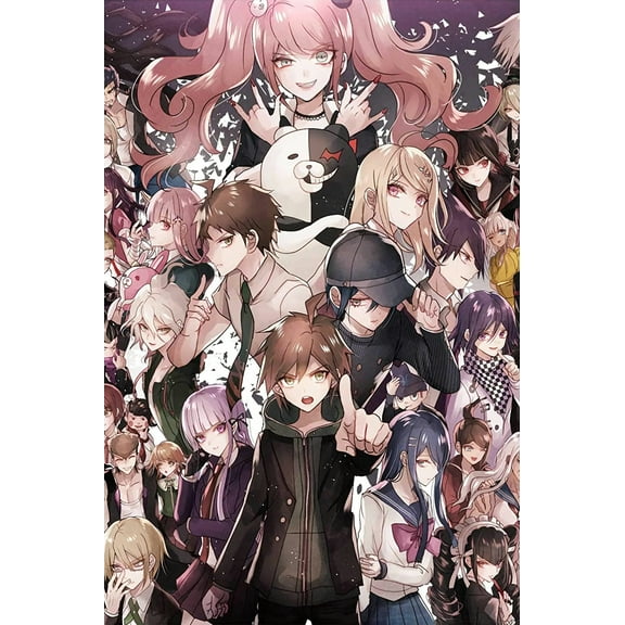 Danganronpa Poster #1, Anime No Fading Art Print Poster for Home Wall Decor posters for room aesthetic-Poster Frameless Gift 12 x 18 inch(30cm x 46cm)