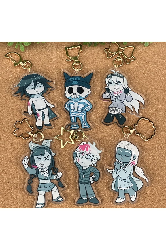 Danganronpa | V3 Victims | Double Sided Charms (1 keychain)