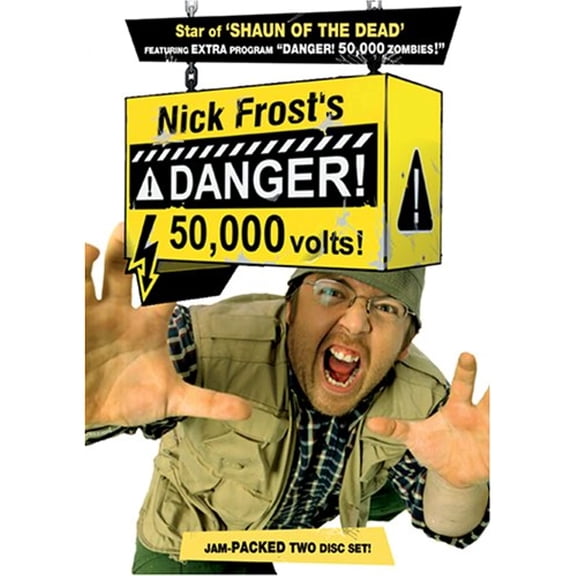 Nick Frost's Danger 50,000 Volts 2-Disc DVD NEW