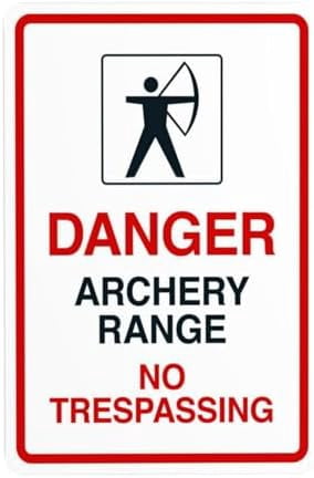 Targa In Metallo 30x20 Cm 'Warning Crazy With Dogs No Trespassing' | Cartello Divertente Per Casa, Giardino, Garage E Recinzione