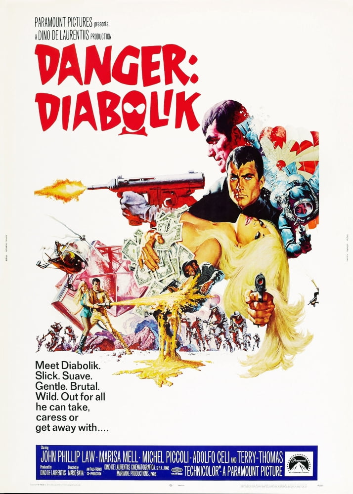 Danger Diabolik U Canvas Art - (24 x 36)