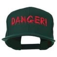 thumbnail image 1 of Danger Embroidered Snapback Cap - Spruce OSFM, 1 of 5