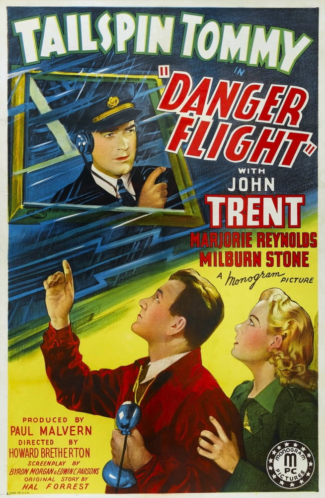 Danger Flight U Canvas Art - (24 x 36)