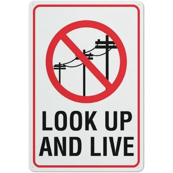 Danger Flying Objects Sign Metal Signs 12X8 Inch Rust Free Aluminum,Uv Ink Printing,Durable/Weatherproof Outdoor For Home