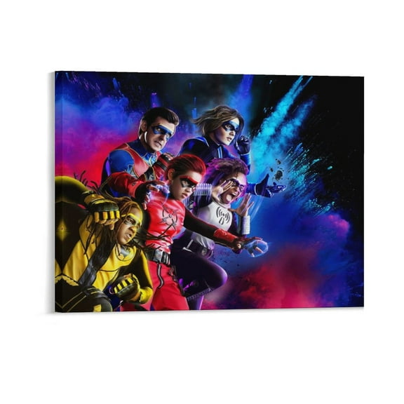 Danger Force Decorative Painting Canvas Wall Poster Art Picture Painting Hanging Picture Gift Living Room Posters Bedroom Painting Decor