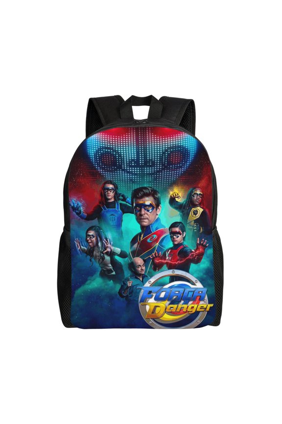 Danger Force Lightweight Backpack Daypack Large Capacity Backpacks Adjustable Shoulder Straps Bags Travel Hiking