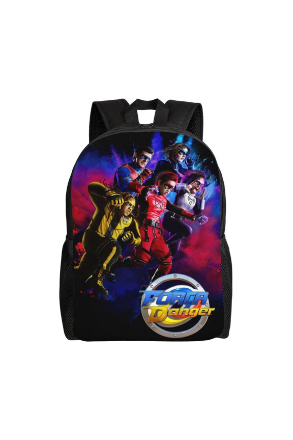 Danger Force Lightweight Backpack Daypack Large Capacity Backpacks Adjustable Shoulder Straps Bags Travel Hiking