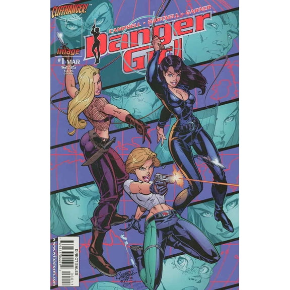 Danger Girl #1 VF ; Image Comic Book