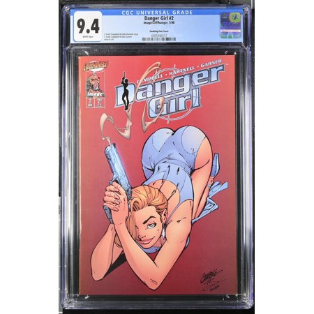 Danger Girl #2 Image Cliffhanger Comics 1998 CGC 9.4 Graded Comic Book
