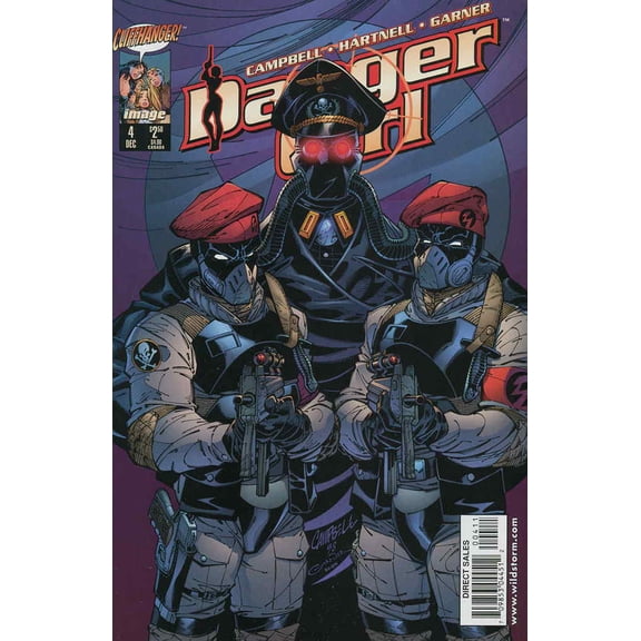 Danger Girl #4 VF ; Image Comic Book