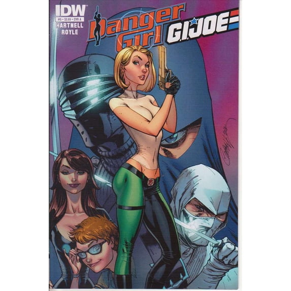 Danger Girl/G.I. Joe #5A VF ; IDW Comic Book