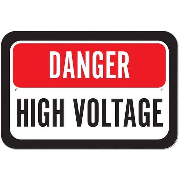 Danger High Voltage Sign