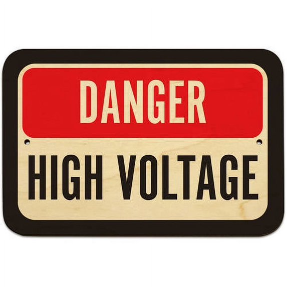 Danger High Voltage Sign