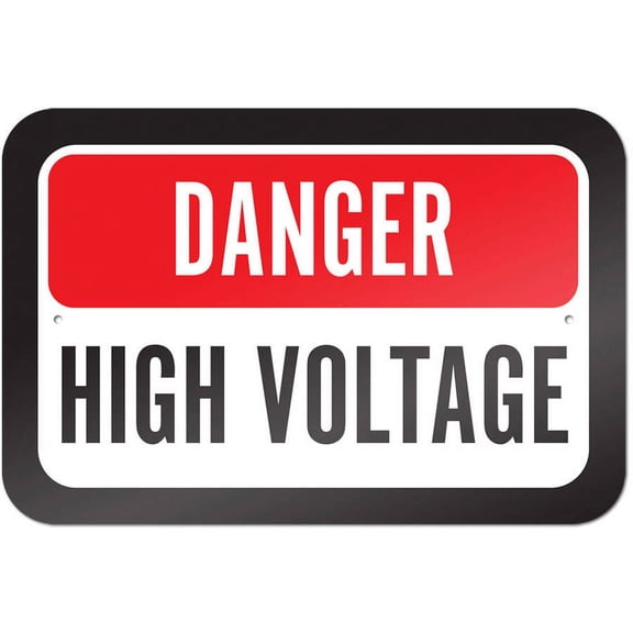 Danger High Voltage Sign