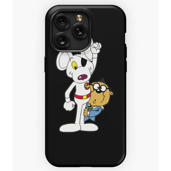 Danger Mouse British Cartoon Secret Agent Hero A7625 Phone Case for iPhone 11 to 17 Pro Max