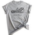 thumbnail image 1 of Danger Noodle Snake Shirt, Unisex Women's Men's Shirt, Reptile T-shirt, Funny Animal Pun Graphic Tee, Heather Gray, Small, 1 of 6