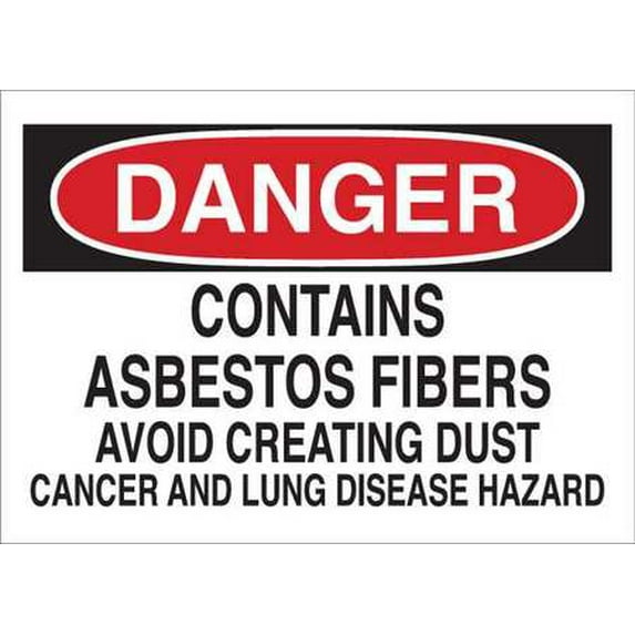 Danger Sign, Brady, 85452, 7"Hx10"W