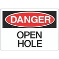thumbnail image 1 of Danger Sign - Open Hole Safety Signs OSHA Safety Signs Metal Sign Warning Notice Tin Sign 8x12 Inch, 1 of 5