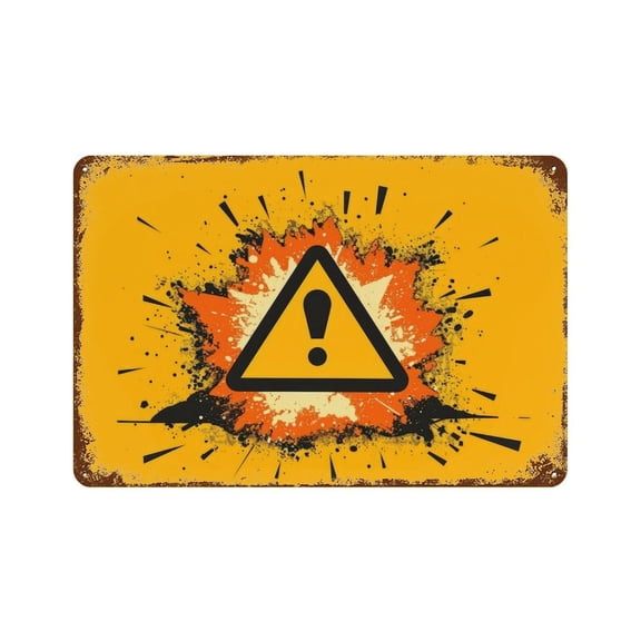 Danger Slurry Lagoon Sign Safety Signs Hazard Warning Signs Slurry Warning Signs Notice Danger Warning Caution for Outdoor & Indoor,812 inch