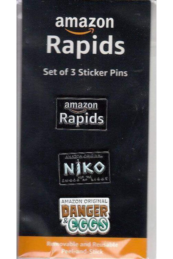 Danger Eggs Niko Sword of Light 2017 SDCC Amazon pin set