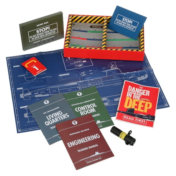 Danger in The Deep, A Collaborative Escape Room Game, by Professor Puzzle