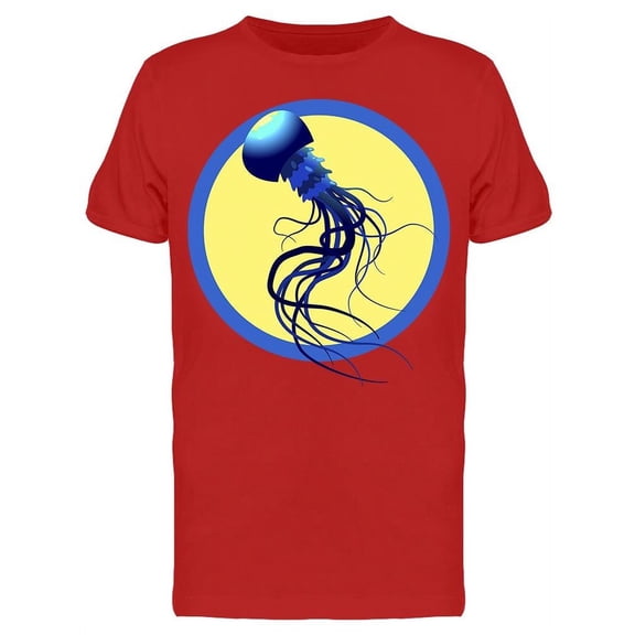 Dangerous And Poison Jellyfish T-Shirt Men -Image by Shutterstock, Male Medium