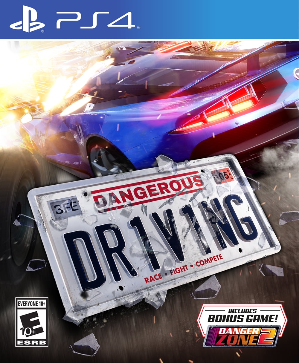 Dangerous Driving, Maximum Games, PlayStation 4, 814290014735 