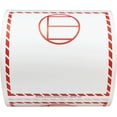 thumbnail image 1 of Dangerous Goods in Excepted Quantities (THERMAL PAPER 1" CORE) (Gap of .20 between labels), 1 of 4