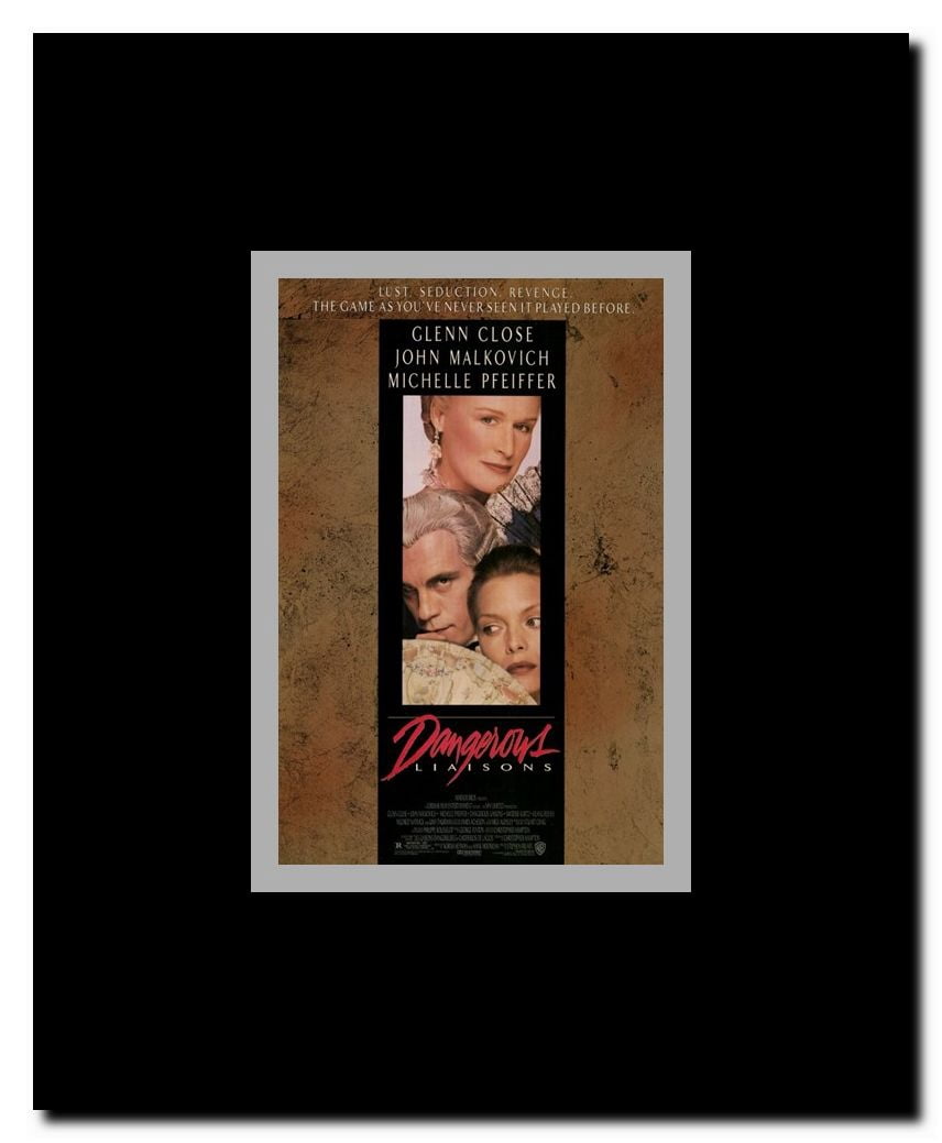 Dangerous Liaisons Framed Movie Poster