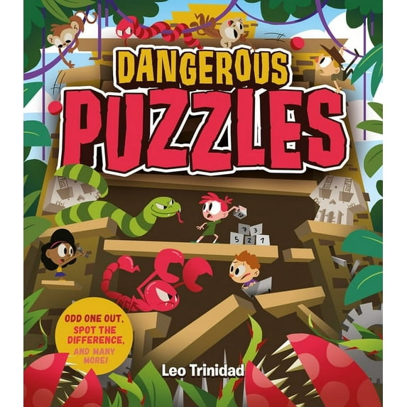 Dangerous Puzzles: Odd One Out, Spot the Difference, and Many More! (Paperback)
