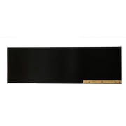 Dangerous Threads Black Leather Piece - 8/9 oz Heavy Weight Topgrain Cowhide - Various Sizes Black 12 x 36 - 3 SF