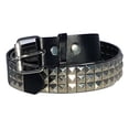 thumbnail image 1 of Dangerous Threads Black Pyramid Studded Belt, Small, 1 of 3