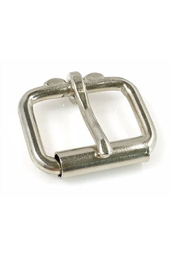 Heavy Duty Roller Buckle - Nickel Finish - Various Sizes (2 Pieces, Nickel - 1 & 1/4")