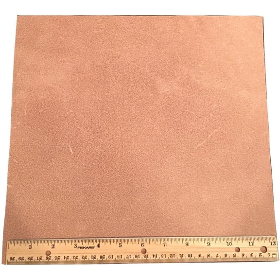 Dangerous Threads Leather Side Veg Tan Splits - Medium Weight- Various Sizes (10 SF (30" x 48"))