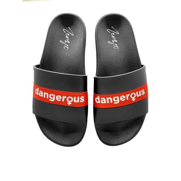 Dangerous Woman Pool Slide Sandals