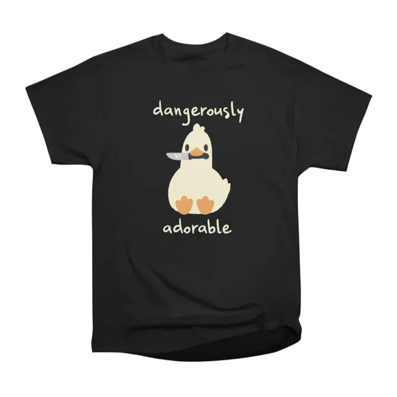 Dangerously Adorable T-Shirt Tee Gift For Him Merch For Her Apparel For Friend