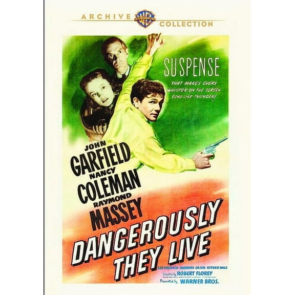 Dangerously They Live (DVD), Warner Archives, Action & Adventure