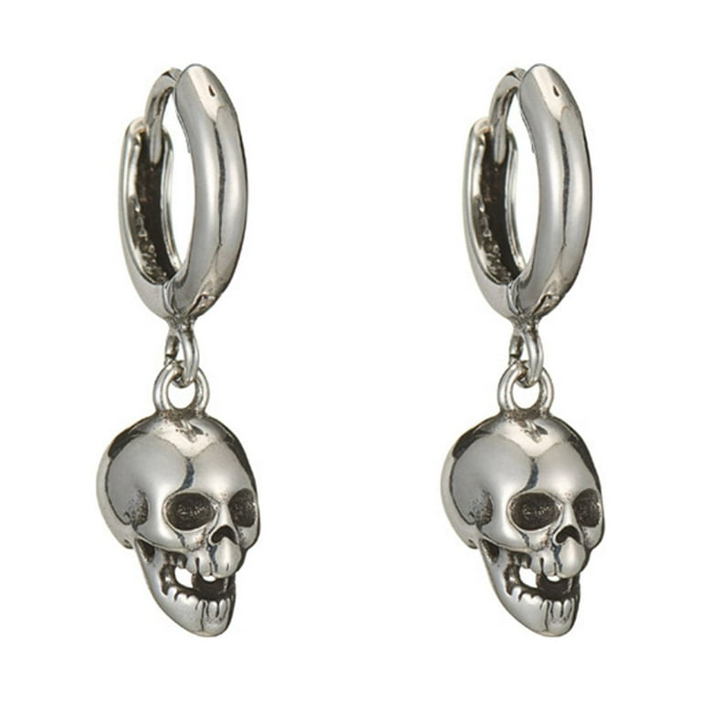 Mens pirate shop hoop earrings